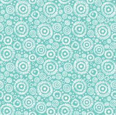 Abstract Snowflakes Seamless Pattern Background
