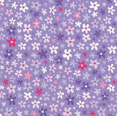 Floral seamless pattern with little bright flowers N2