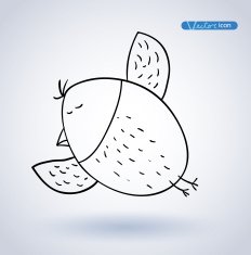 Bird vector illustration N3