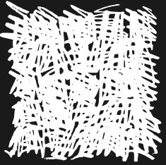 Black And White Square Scribble Background