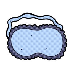 comic cartoon sleeping mask N3