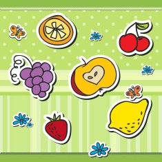 Cute fruits