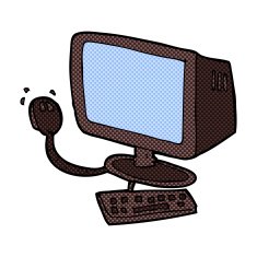 comic cartoon computer N3