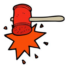 comic cartoon hammer N4