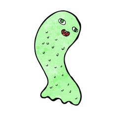 funny cartoon ghost N75