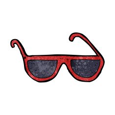 Cartoon Sunglasses N48