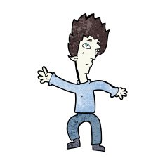 cartoon vampire man N91