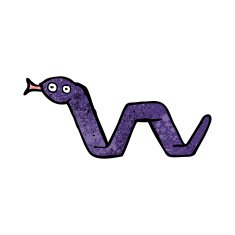 funny cartoon snake N51