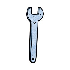 cartoon spanner N33