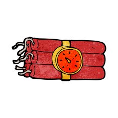 Cartoon Bomb N83