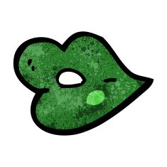cartoon halloween lips N4