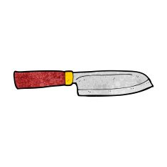 Cartoon Kitchen Knife N23