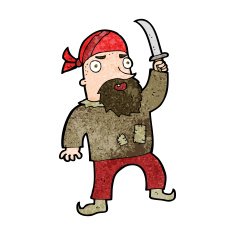 Cartoon Pirate N37