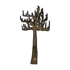 old bare tree cartoon N8
