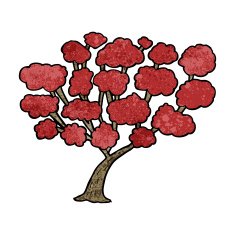 Cartoon Tree N159