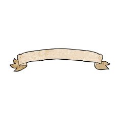 cartoon heraldry banner N5