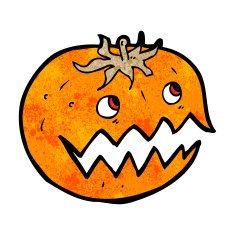 Cartoon Pumpkin N58