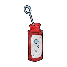 cartoon bubble blower N9