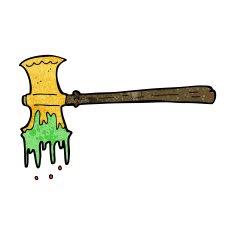 cartoon slayer axe N7