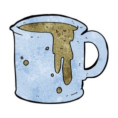 Cartoon Coffee Mug N42