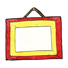 Cartoon Picture Frame N14