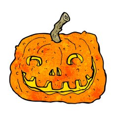 Cartoon Pumpkin N59