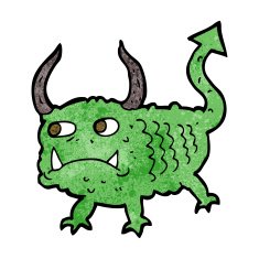 cartoon little demon N24