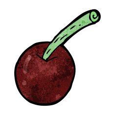 cartoon cherry symbol N6