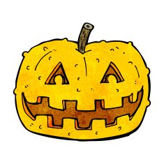 Cartoon Pumpkin N60