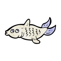 Cartoon Fish N157