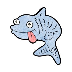 Cartoon Fish N158