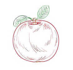 Apple sketch N2