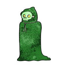 cartoon spooky halloween costume N13