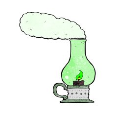 cartoon spooky lantern N26