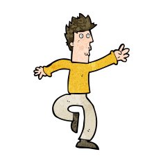 cartoon urgent man N8