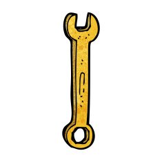 cartoon spanner N34