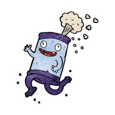 cartoon crazy soda can N3
