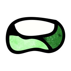 cartoon unhappy mouth N8