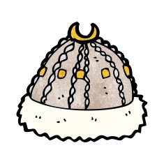 cartoon medieval hat N8
