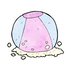 Cartoon Beach Ball N13