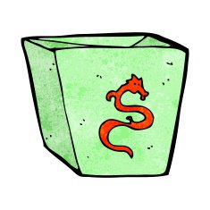 cartoon noodle box N28