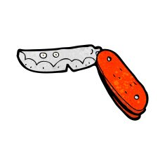 cartoon folding knife N30