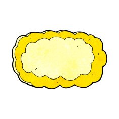 cartoon cloud symbol N34