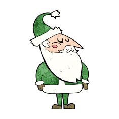 Cartoon Santa Claus N307
