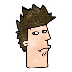 cartoon nervous expression N8