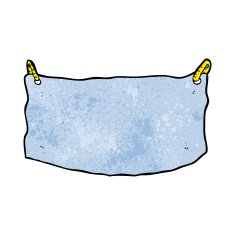 cartoon cloth banner N8