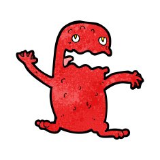 cartoon funny frog N17