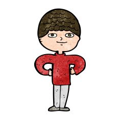cartoon proud man N24