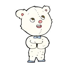 cartoon cute teddy bear N41