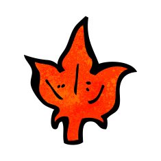 cartoon leaf symbol N36